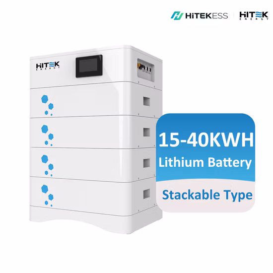 Hitek impilabile ad alta tensione 51,2 V 100 Ah LiFePO4 celle modulo agli ioni di litio sistema di accumulo di energia solare pacco batteria banca 15 kWh 40 kWh 20 kWh